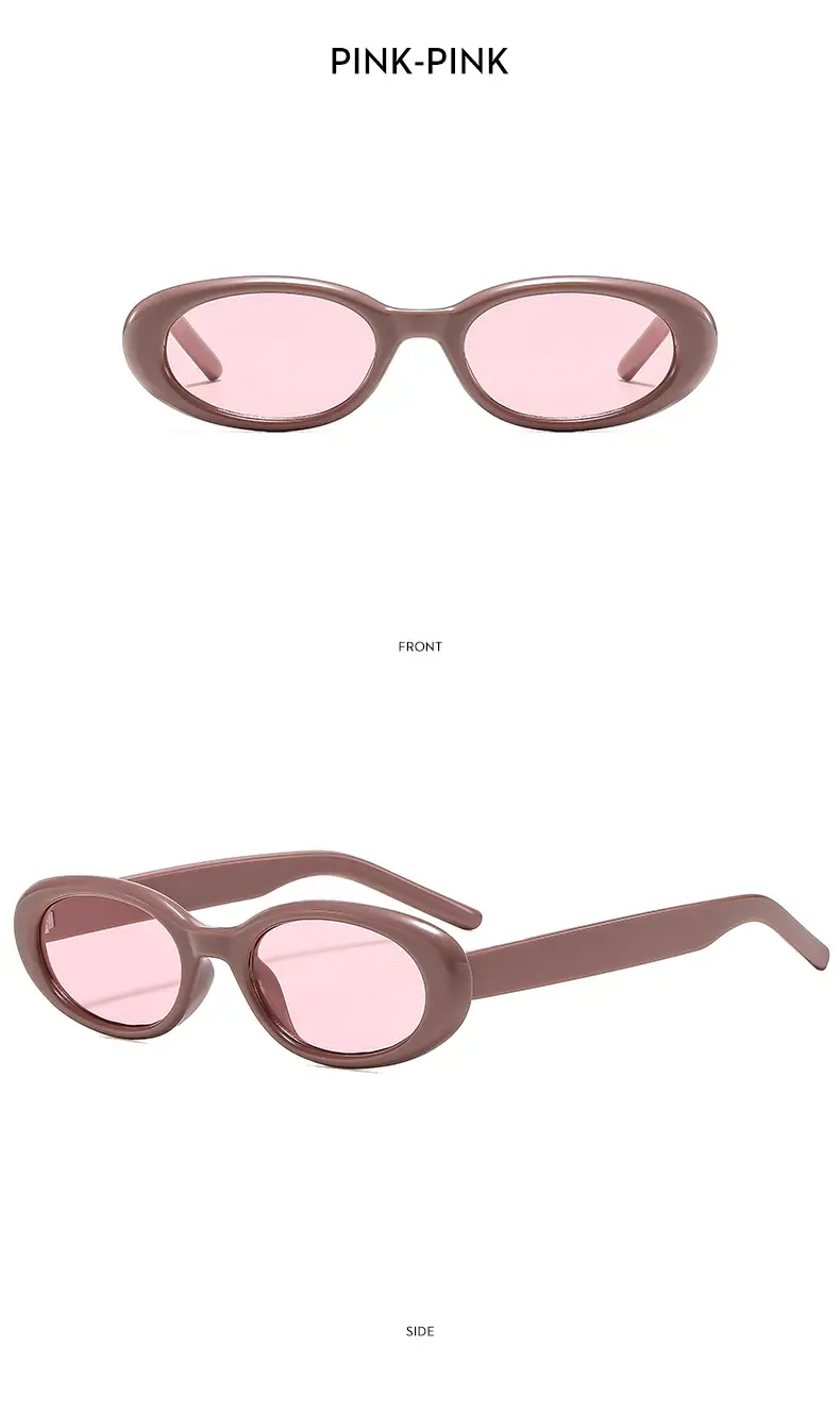 Retro Oval Sunglasses Black Cross-Border Summer Outdoor — feature 18