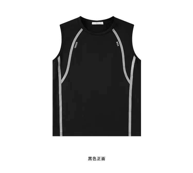 Kids Sleeveless Vest Light Blue Quick-Dry Summer Wear — feature 27