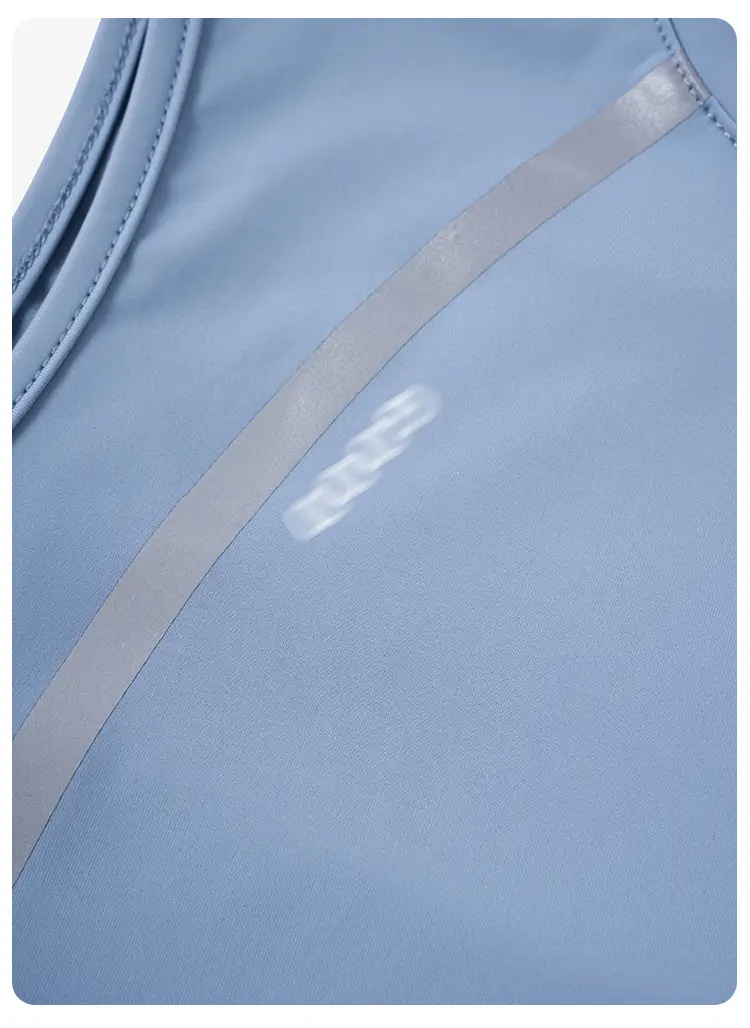 Kids Sleeveless Vest Light Blue Quick-Dry Summer Wear — feature 30