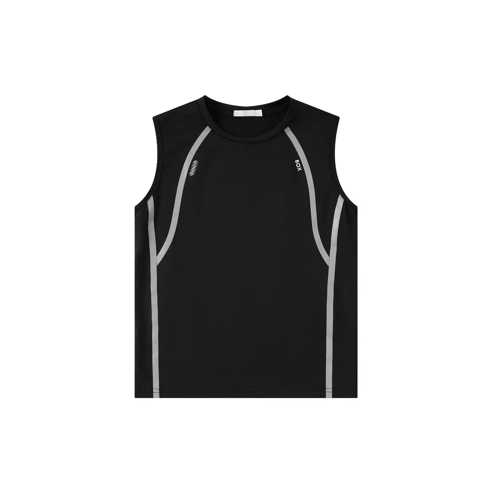 Kids Sleeveless Vest Light Blue Quick-Dry Summer Wear - Image 2