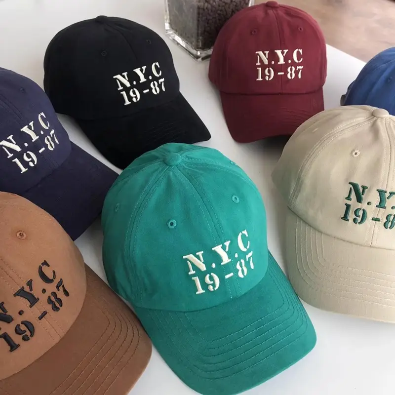 Korean Style Women Baseball Caps Small to Large - Image 11