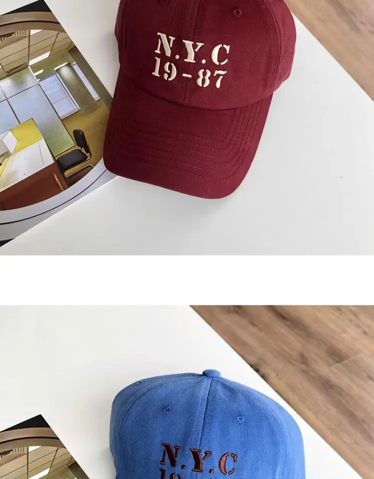 Korean Style Women Baseball Caps Small to Large — feature 17