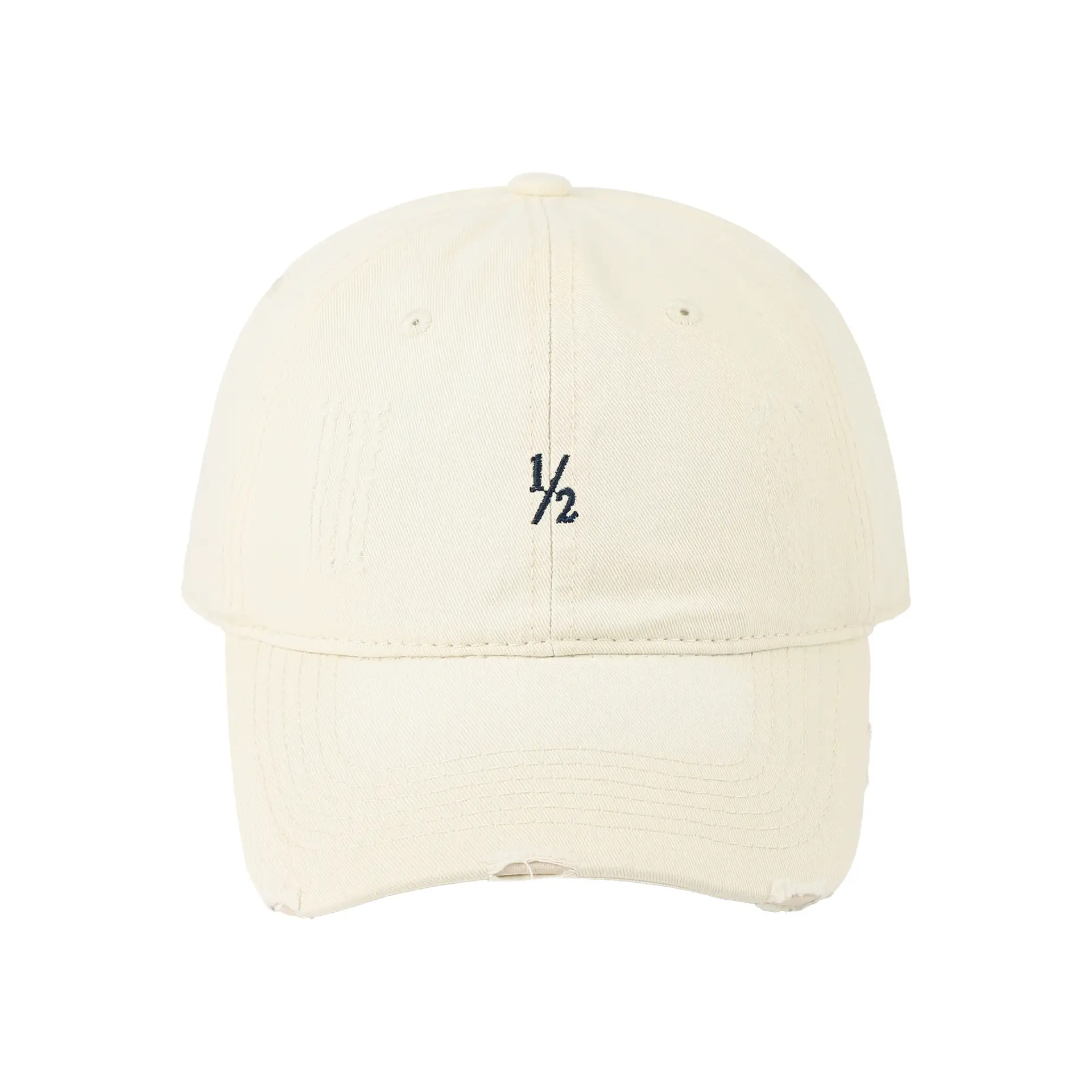 Red Vintage Distressed Baseball Cap for Women — feature 13
