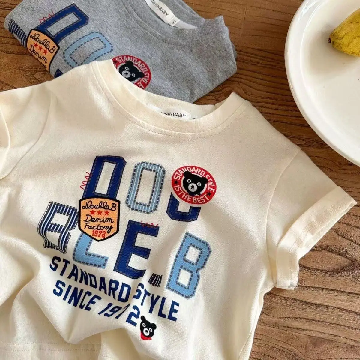 Baby T-Shirt 2025 Summer Pure Cotton Girls Half Sleeve — feature 3