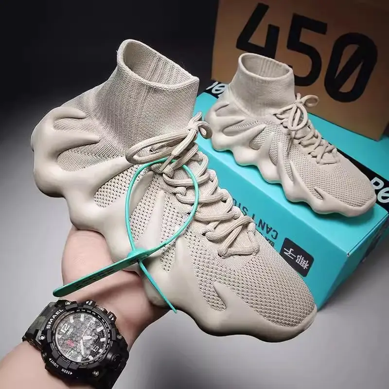 Spring, Autumn and Summer Casual Running Women's Shoes, Lightweight Octopus Dad Shoes, Coconut New Mom Shoes, Sports Shoes for Men - Image 7