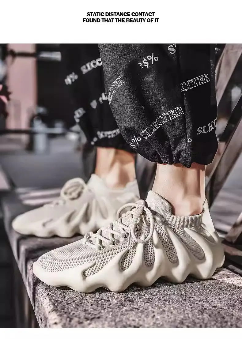Spring, Autumn and Summer Casual Running Women's Shoes, Lightweight Octopus Dad Shoes, Coconut New Mom Shoes, Sports Shoes for Men — feature 10