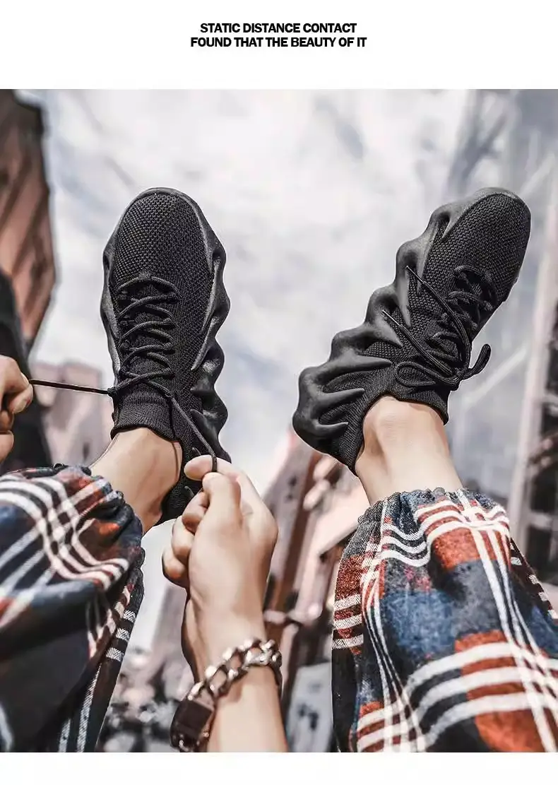 Spring, Autumn and Summer Casual Running Women's Shoes, Lightweight Octopus Dad Shoes, Coconut New Mom Shoes, Sports Shoes for Men — feature 14