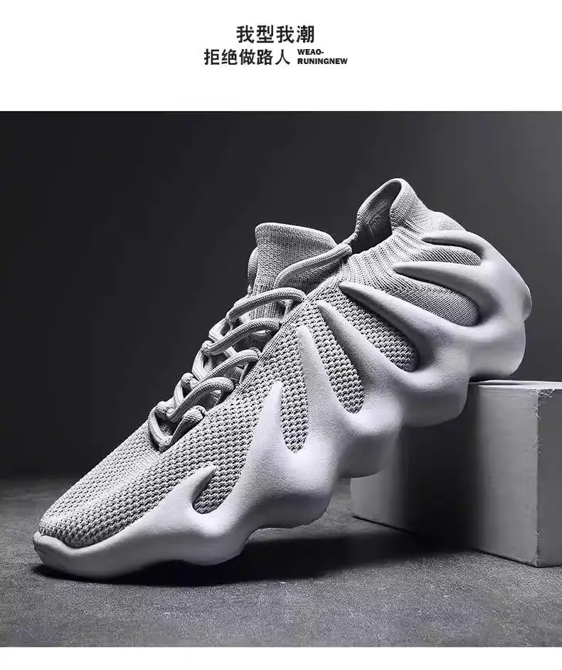 Spring, Autumn and Summer Casual Running Women's Shoes, Lightweight Octopus Dad Shoes, Coconut New Mom Shoes, Sports Shoes for Men — feature 20