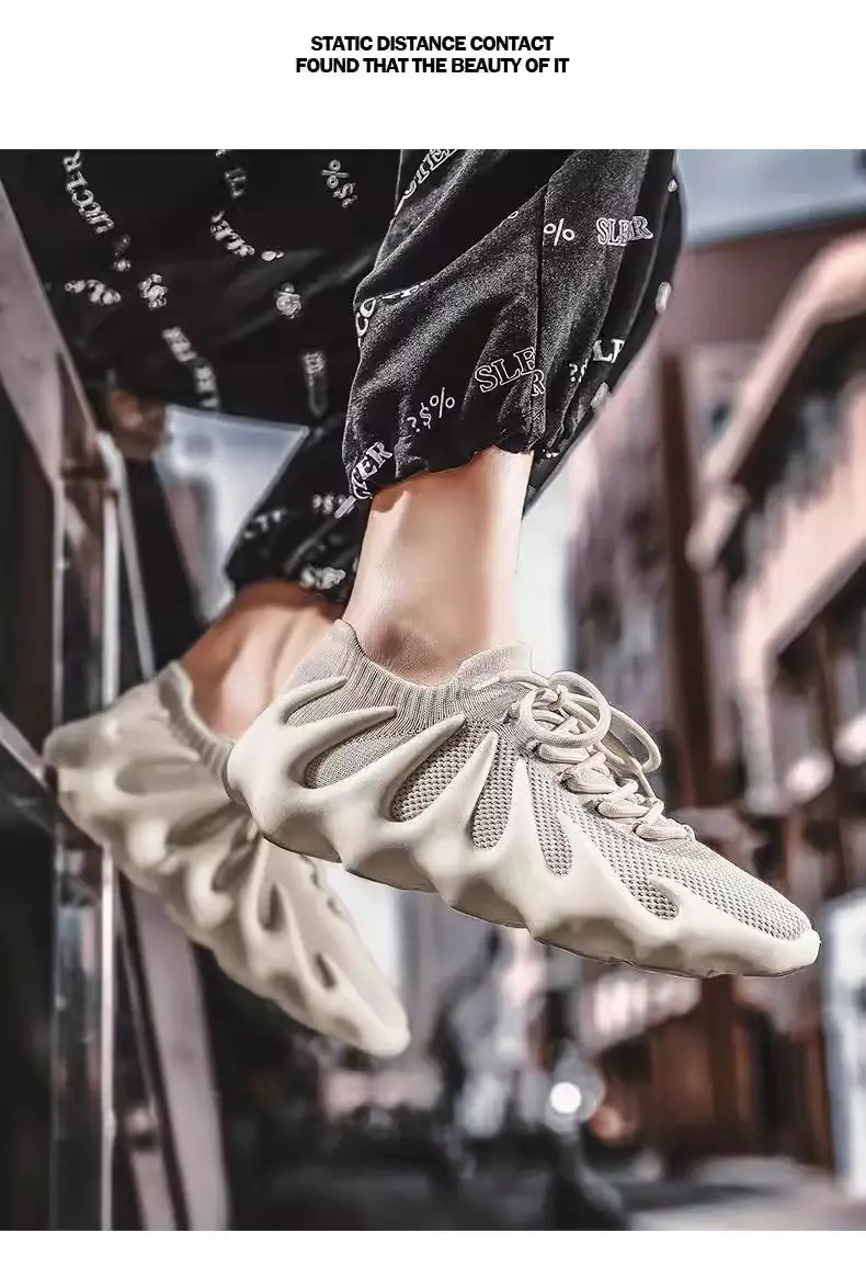 Spring, Autumn and Summer Casual Running Women's Shoes, Lightweight Octopus Dad Shoes, Coconut New Mom Shoes, Sports Shoes for Men — feature 9