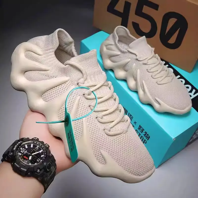 Spring, Autumn and Summer Casual Running Women's Shoes, Lightweight Octopus Dad Shoes, Coconut New Mom Shoes, Sports Shoes for Men - Image 2