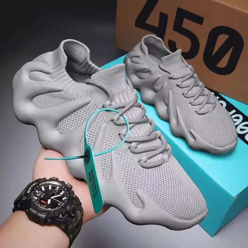 Spring, Autumn and Summer Casual Running Women's Shoes, Lightweight Octopus Dad Shoes, Coconut New Mom Shoes, Sports Shoes for Men - Image 3