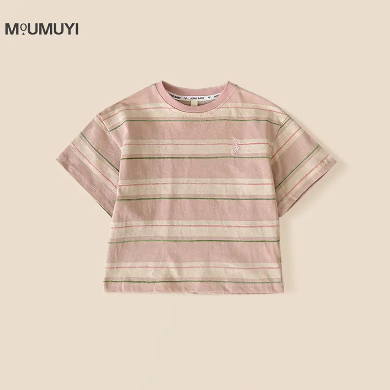 Boys Striped Short Sleeve T-Shirt 2025 - Image 2