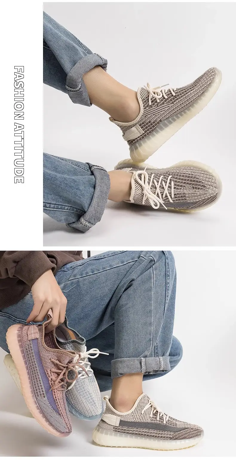 Men's Silver Mesh Running Shoes Large Spring Autumn — feature 18