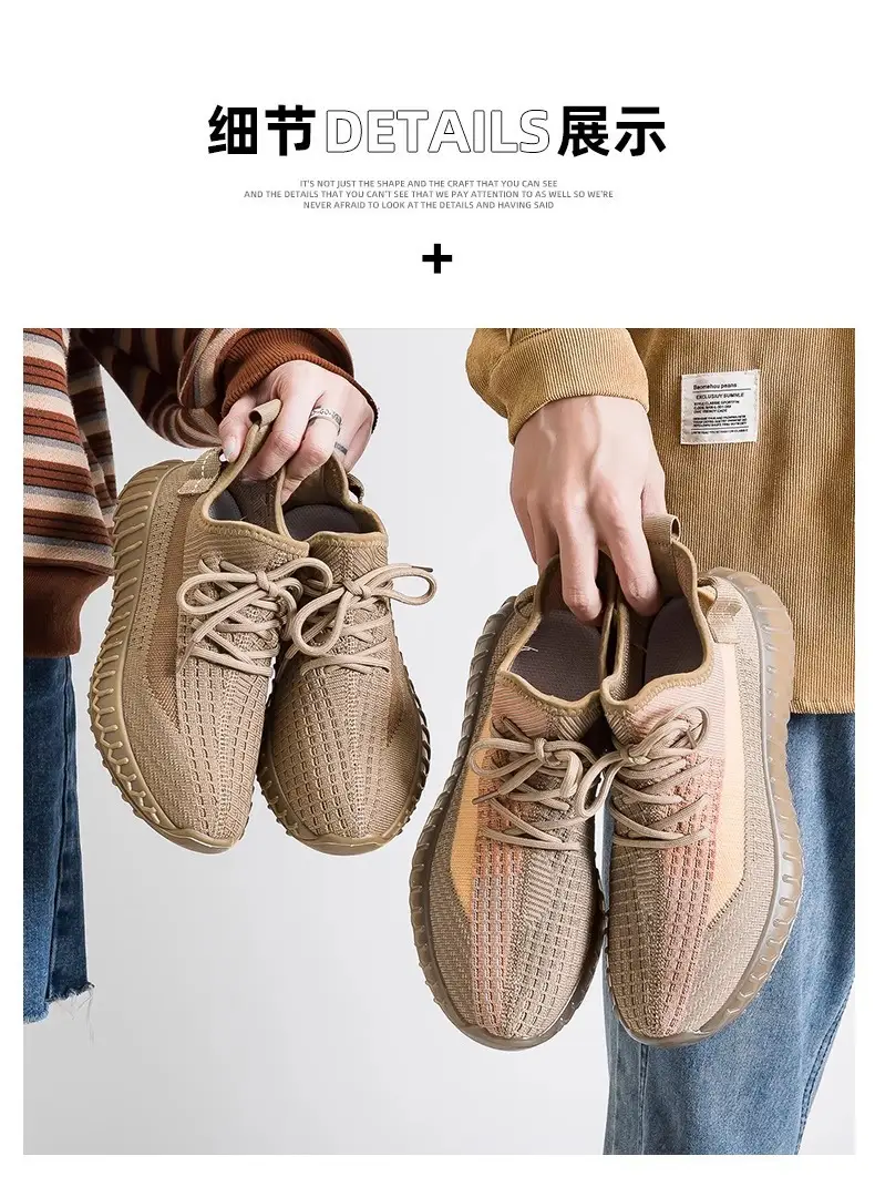 Men's Silver Mesh Running Shoes Large Spring Autumn — feature 6