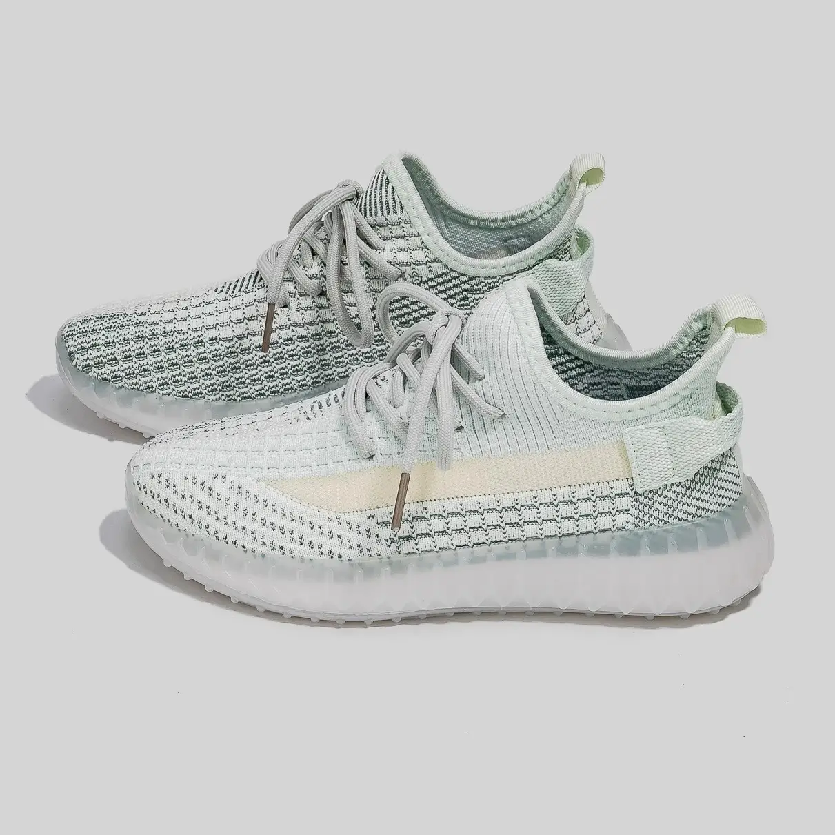 Men's Silver Mesh Running Shoes Large Spring Autumn - Image 6