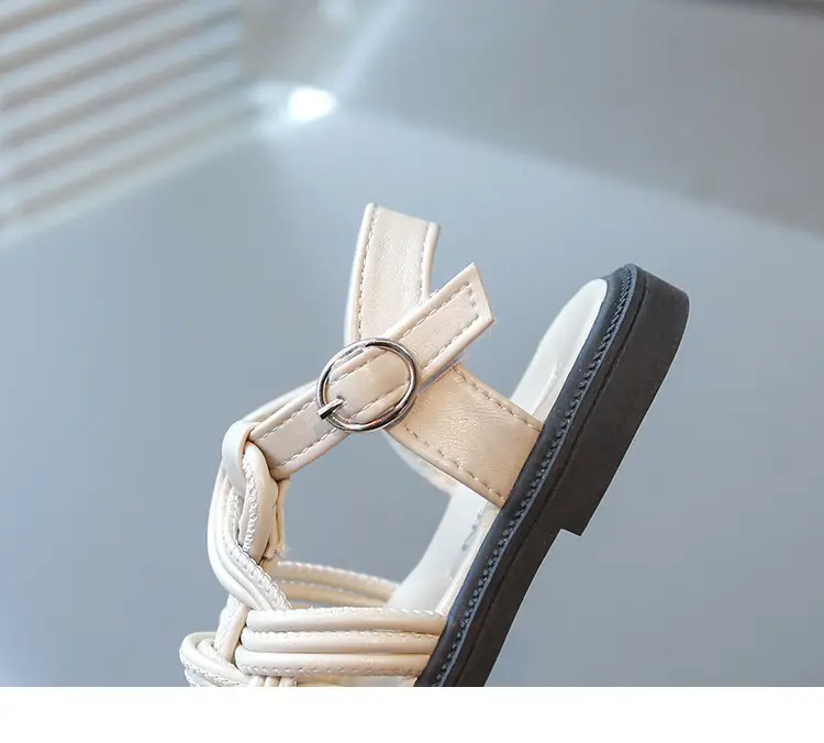 Baby Girl Woven Sandals Closed-Toe Summer — feature 16
