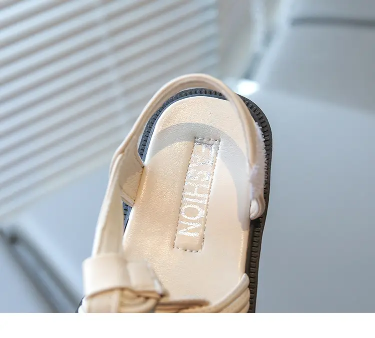Baby Girl Woven Sandals Closed-Toe Summer — feature 19