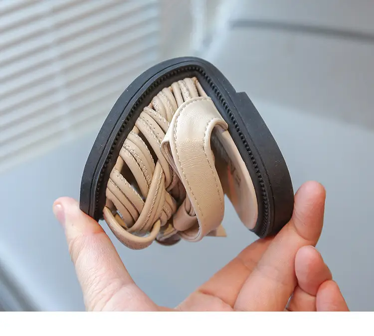 Baby Girl Woven Sandals Closed-Toe Summer — feature 21
