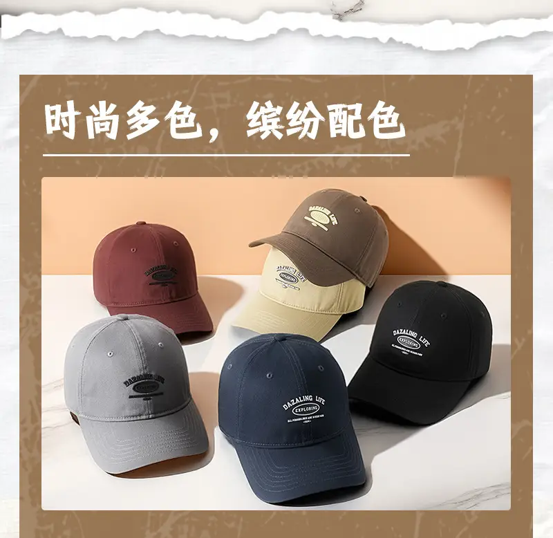New Spring Summer Baseball Cap Large Head Circumference β feature 15