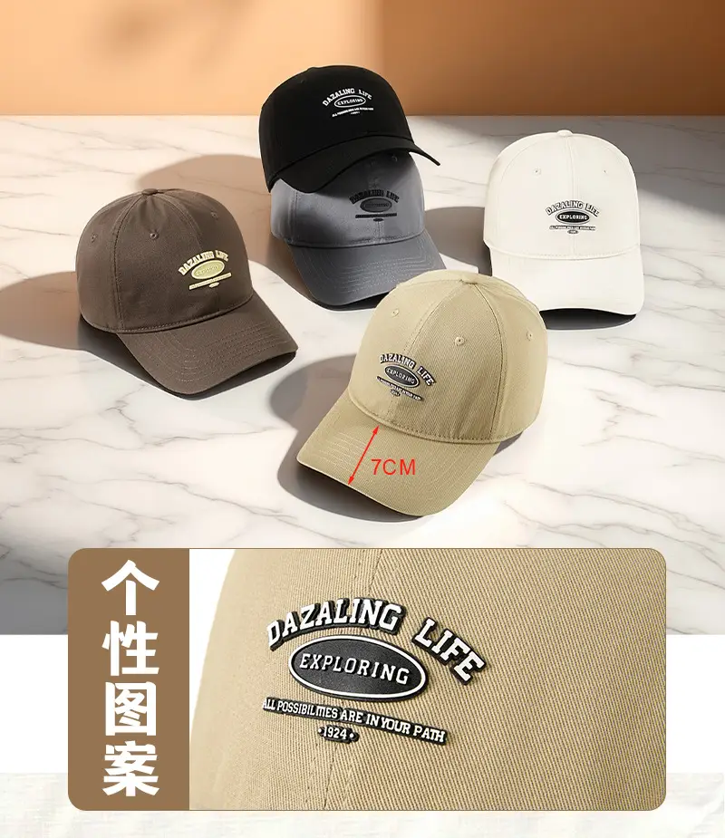New Spring Summer Baseball Cap Large Head Circumference β feature 18