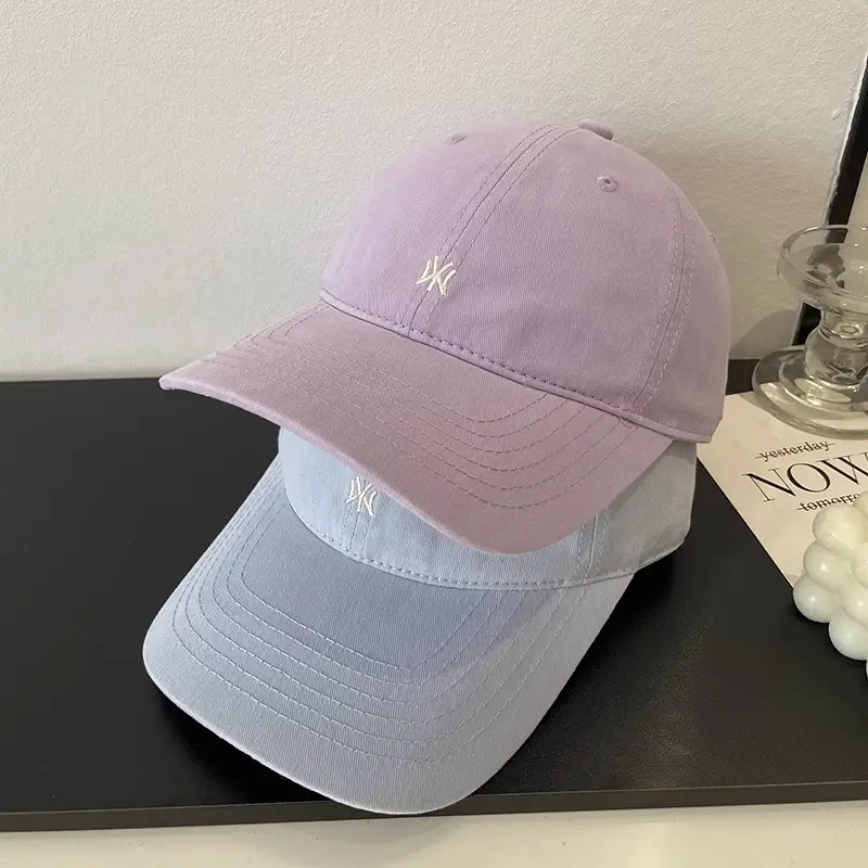 Korean Black Baseball Cap for Women Summer UV Protection Wide Brim - Image 10