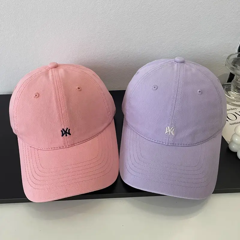 Korean Black Baseball Cap for Women Summer UV Protection Wide Brim - Image 12