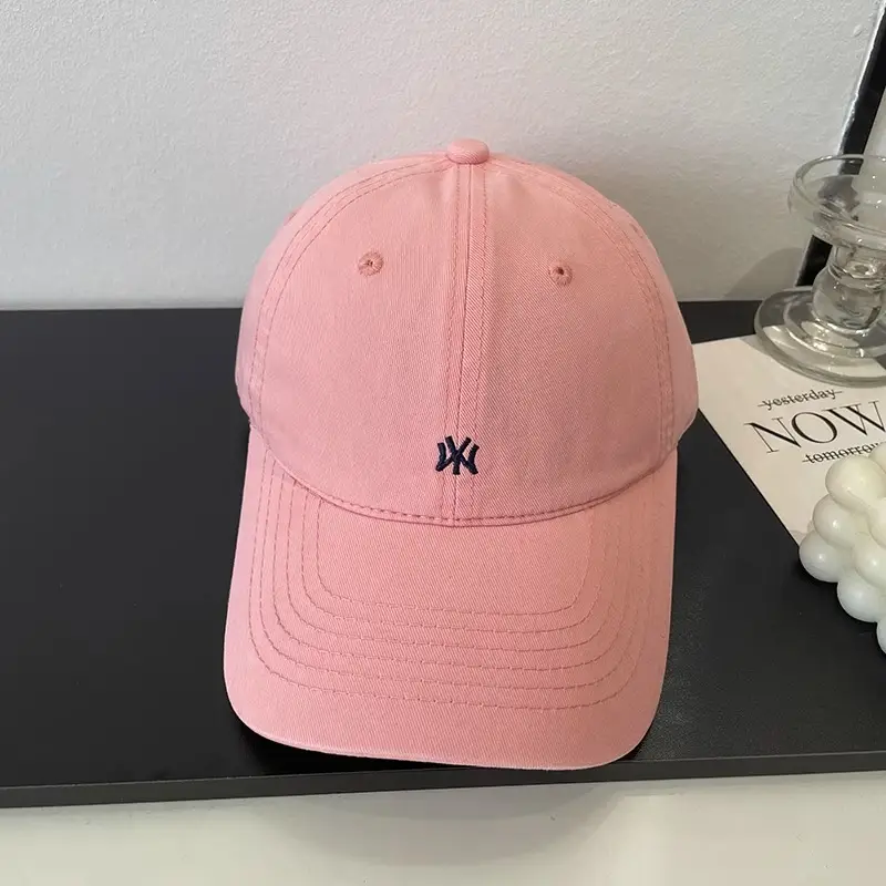 Korean Black Baseball Cap for Women Summer UV Protection Wide Brim — feature 3
