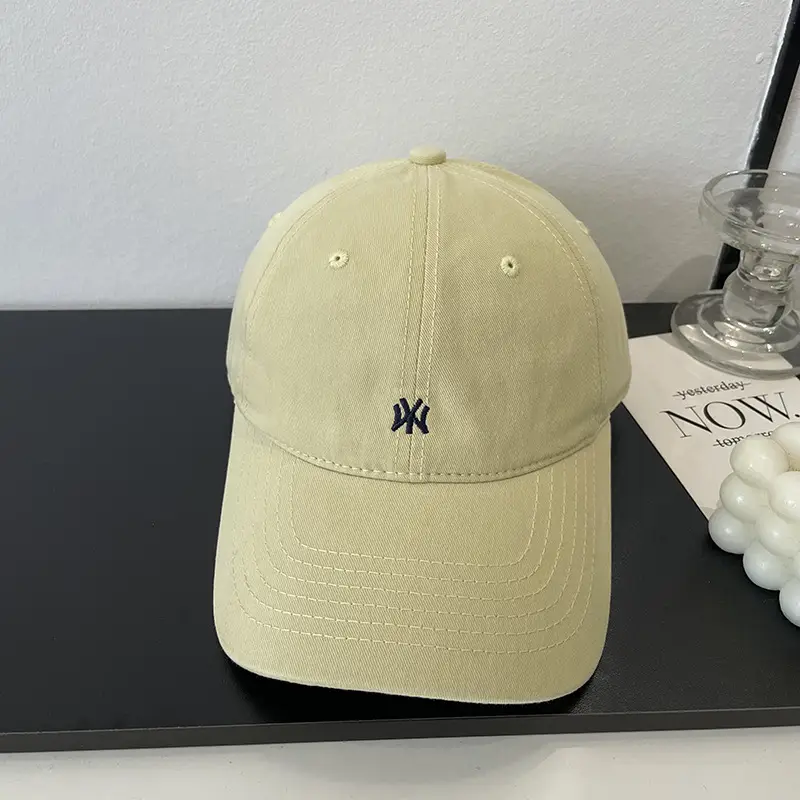 Korean Black Baseball Cap for Women Summer UV Protection Wide Brim - Image 5