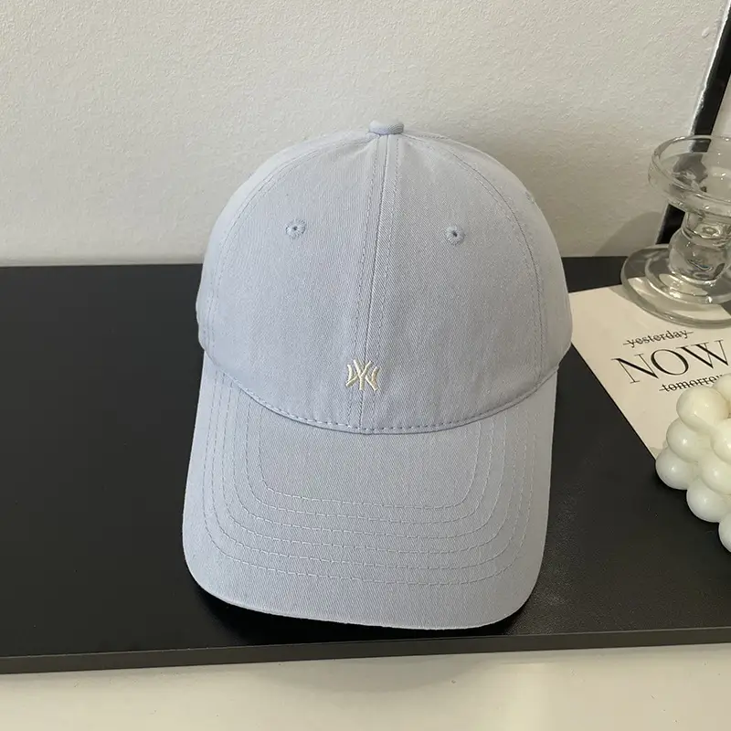 Korean Black Baseball Cap for Women Summer UV Protection Wide Brim - Image 6