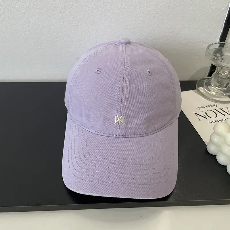 Korean Black Baseball Cap for Women Summer UV Protection Wide Brim - Image 7