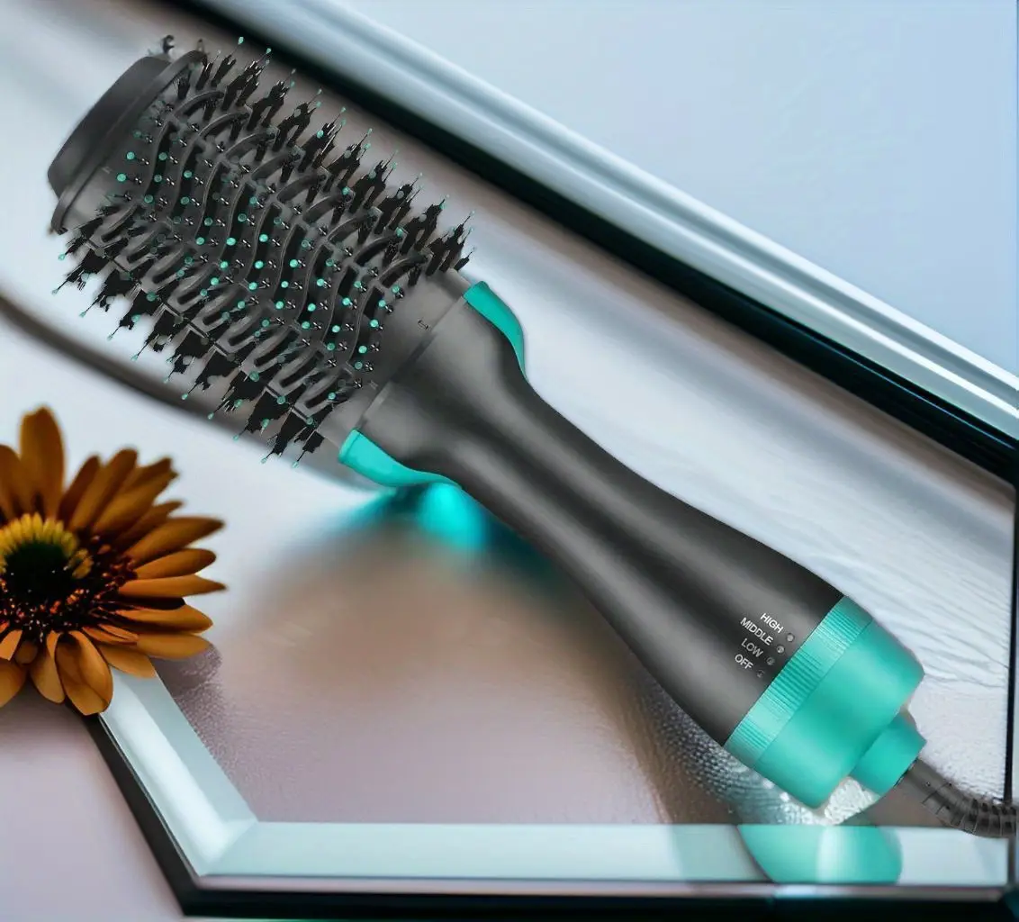 4-in-1 Hair Dryer Comb with Heat & Bubble Technology — feature 7