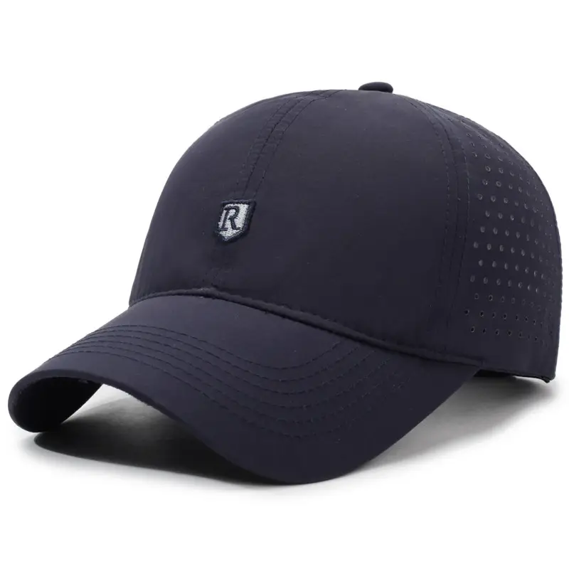 Men Summer Mesh Cap Beige Deep Sports Hat - Image 2