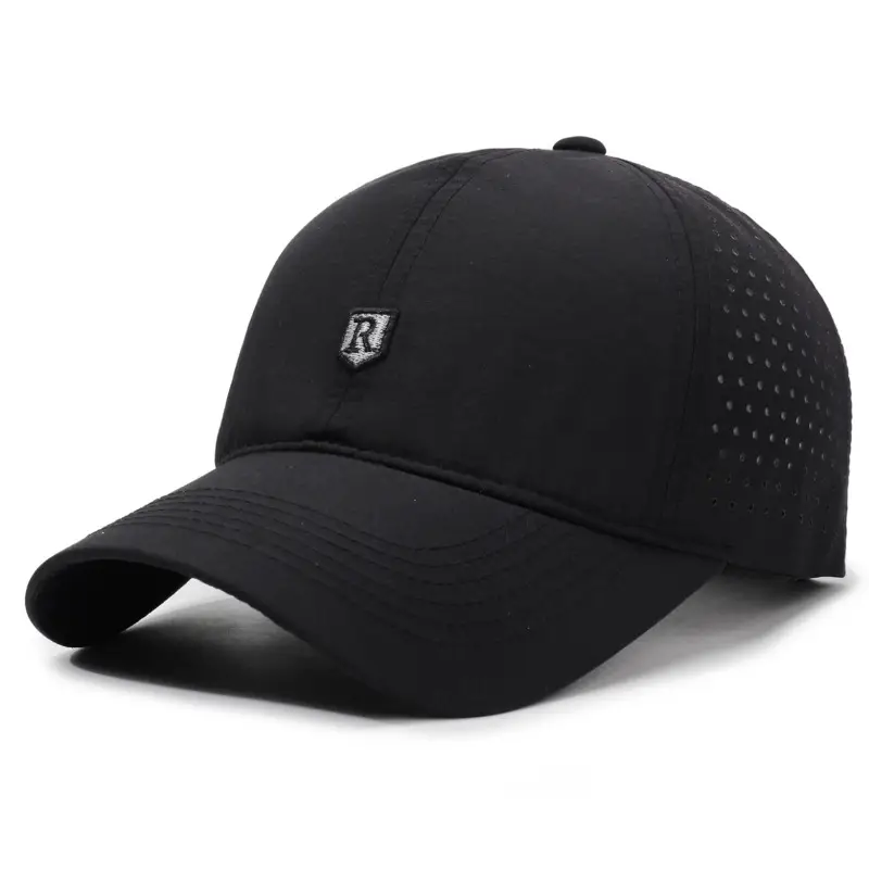 Men Summer Mesh Cap Beige Deep Sports Hat - Image 3