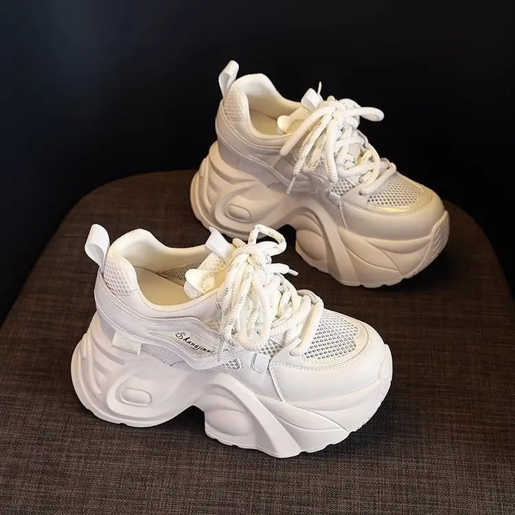 Women Thick Chunky Sandals Summer 2025 Mesh Breathable — feature 8