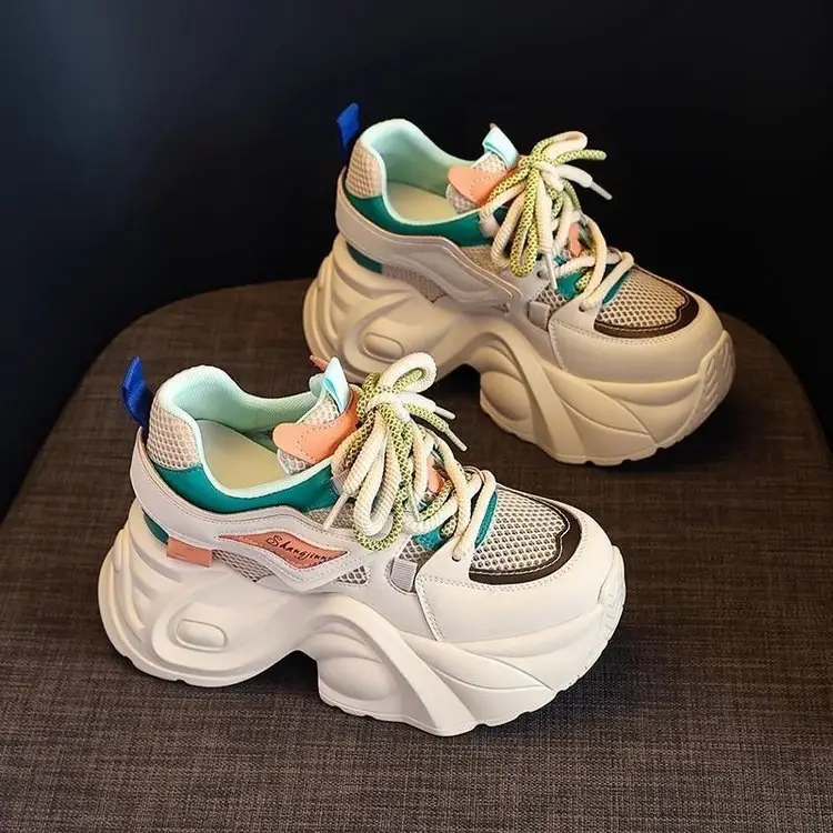 Women Thick Chunky Sandals Summer 2025 Mesh Breathable — feature 9