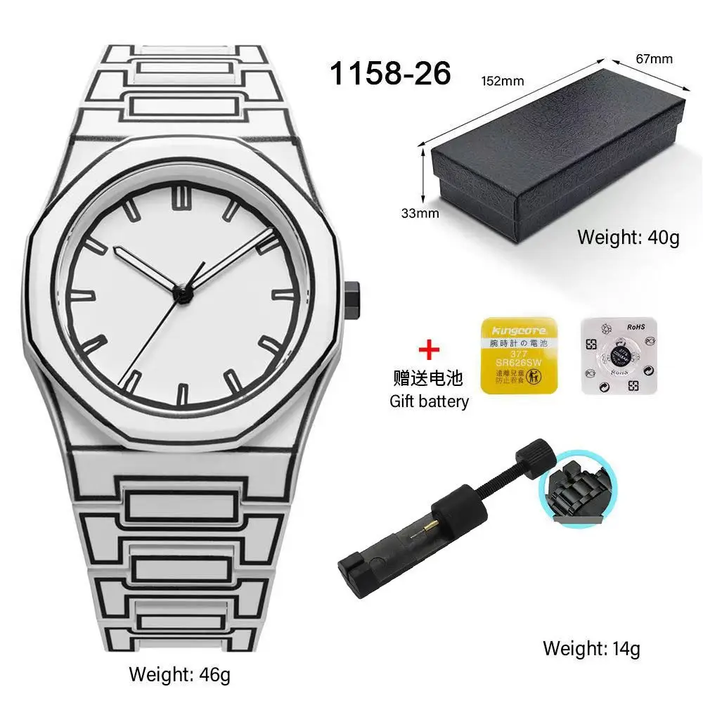Ultra-Thin Waterproof Quartz Watch for Men