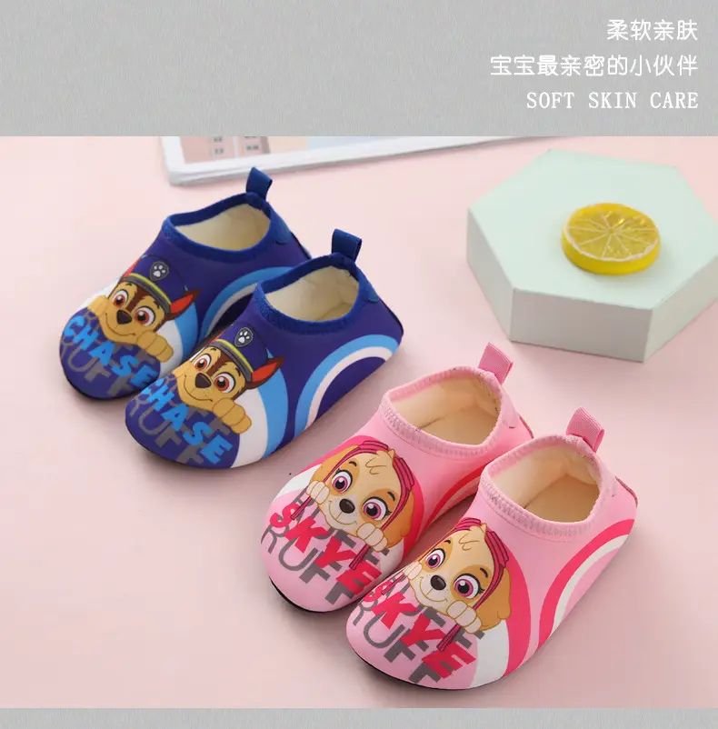 Paw Patrol Floor Socks Kidsren's Autumn and Winter Indoor Soft-Soled Non-Slip Baby Toddler Shoes for Home Use Men's and Women's Early Education Socks and Shoes — feature 15