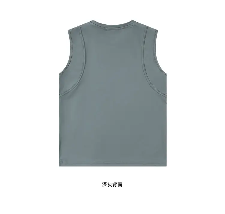 Kids Sleeveless T-Shirt Top Grey Blue Shorts Set — feature 28