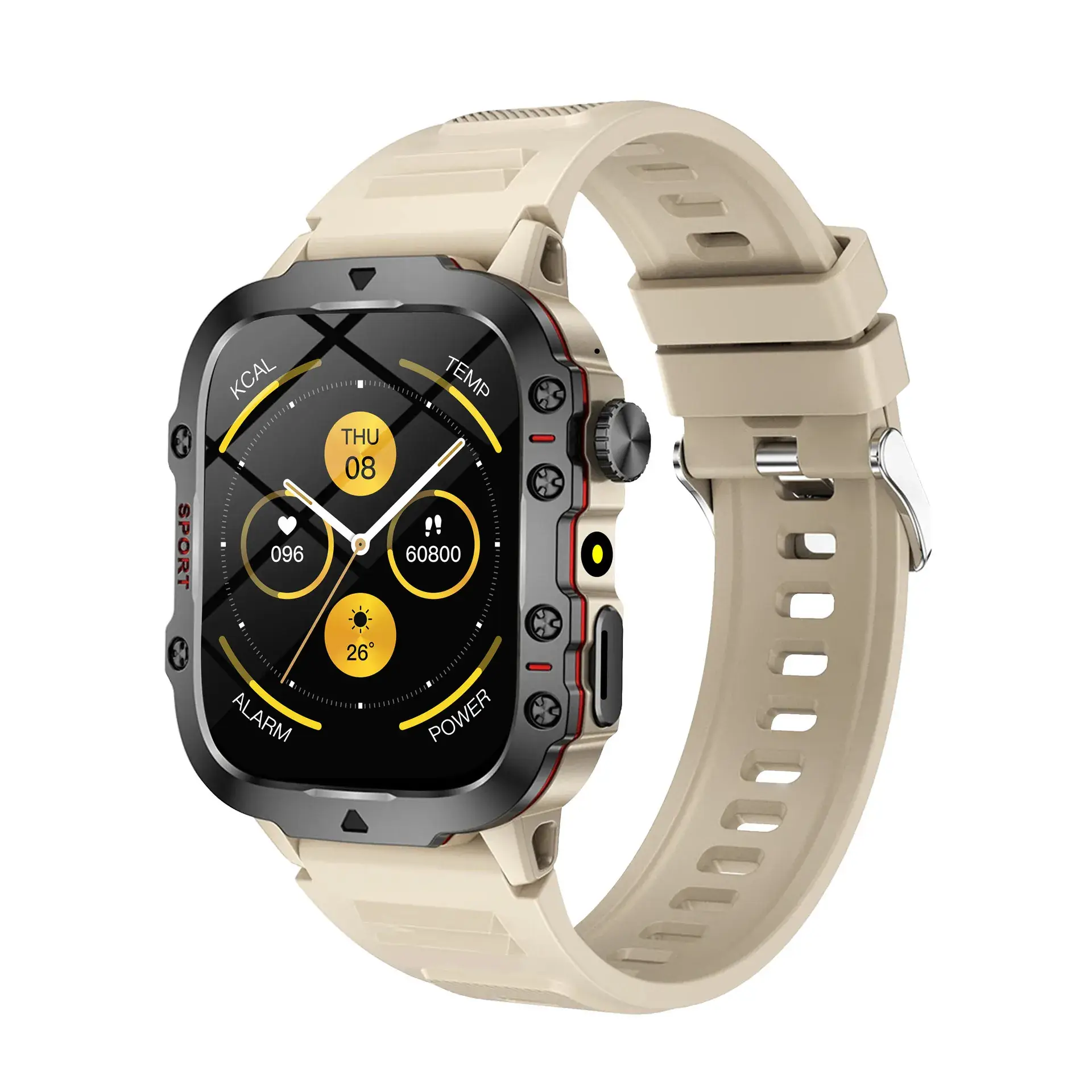Smart Watch with Bluetooth Call & Heart Rate Tracker 188mm - Image 2