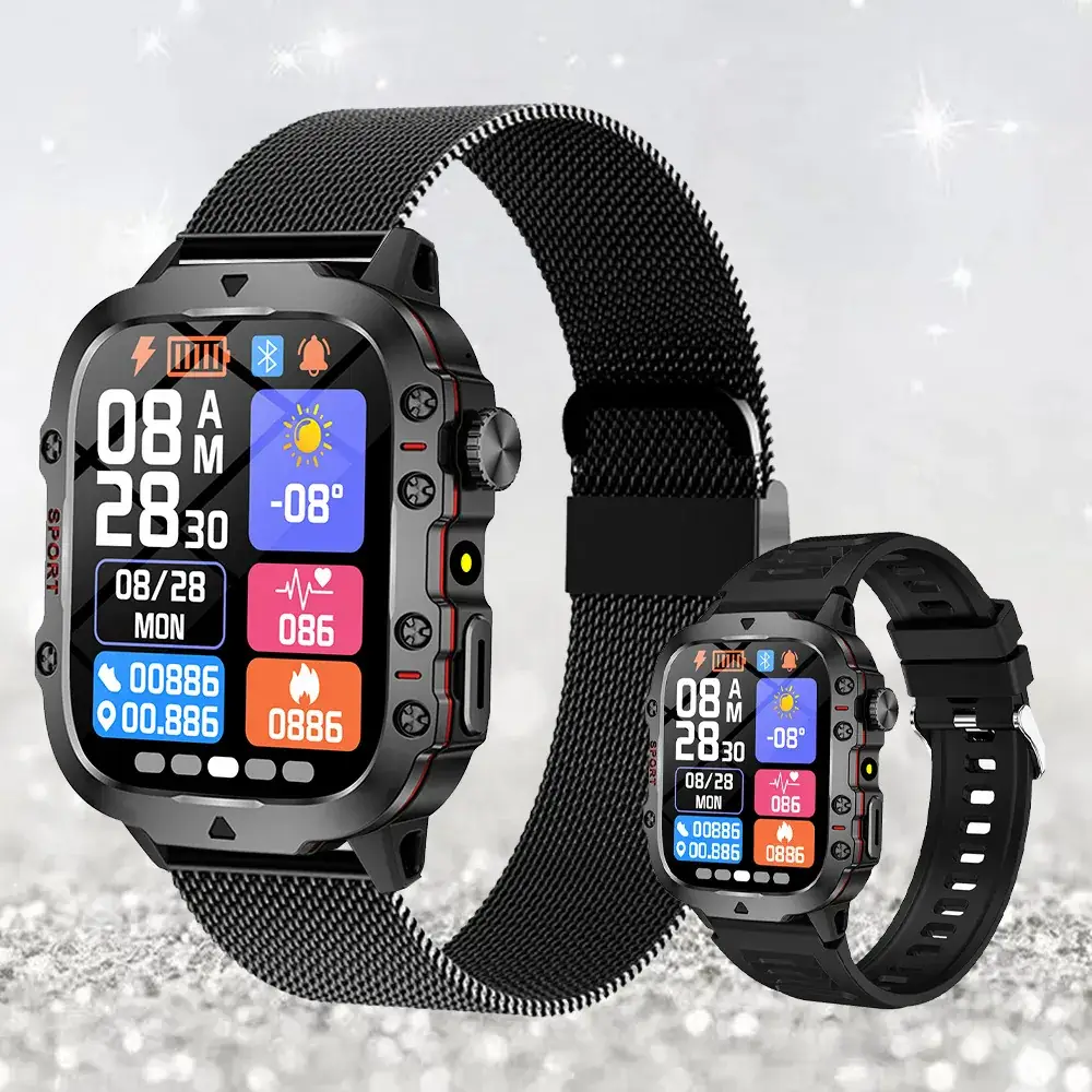 Smart Watch with Bluetooth Call & Heart Rate Tracker 188mm - Image 7