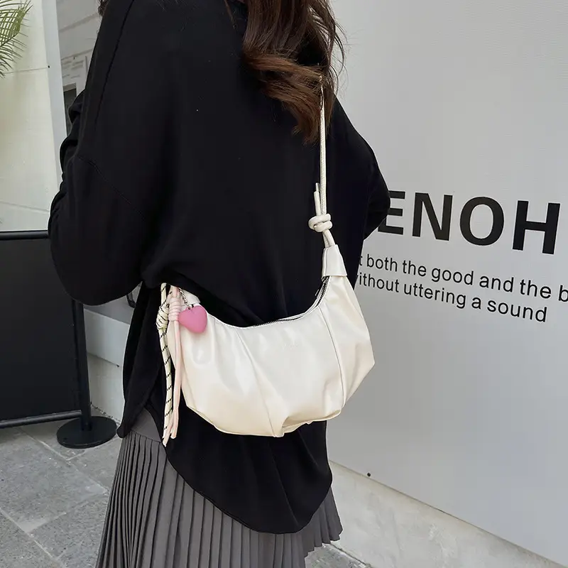 2025 Yellow Nylon Crossbody Bag for Women - Image 6