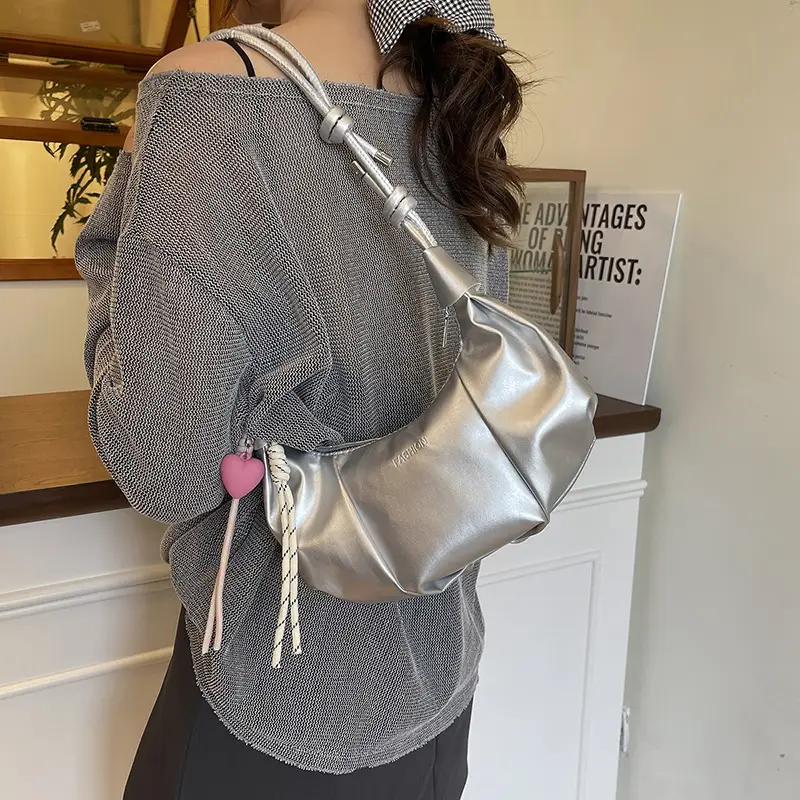 2025 Yellow Nylon Crossbody Bag for Women - Image 7