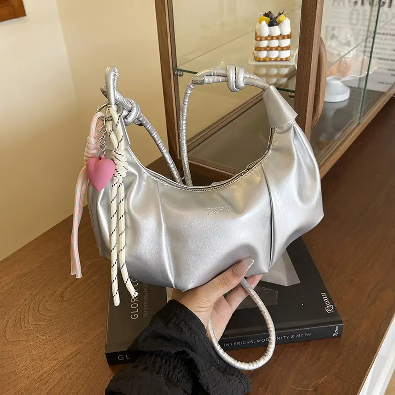 2025 Yellow Nylon Crossbody Bag for Women - Image 4
