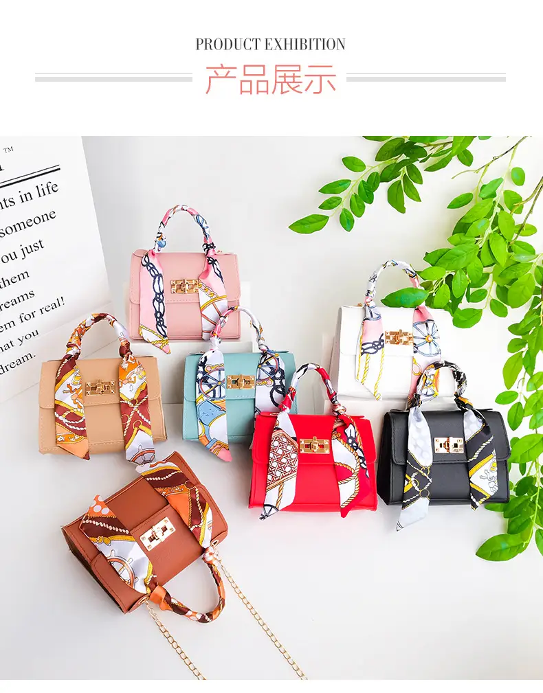 2025 Women's Silk Scarf Satchel Bags Set — feature 10