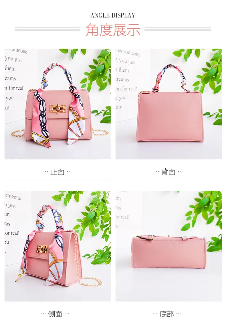 2025 Women's Silk Scarf Satchel Bags Set — feature 17
