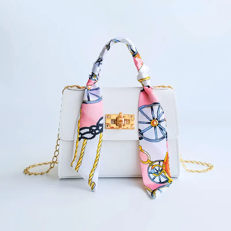 2025 Women's Silk Scarf Satchel Bags Set