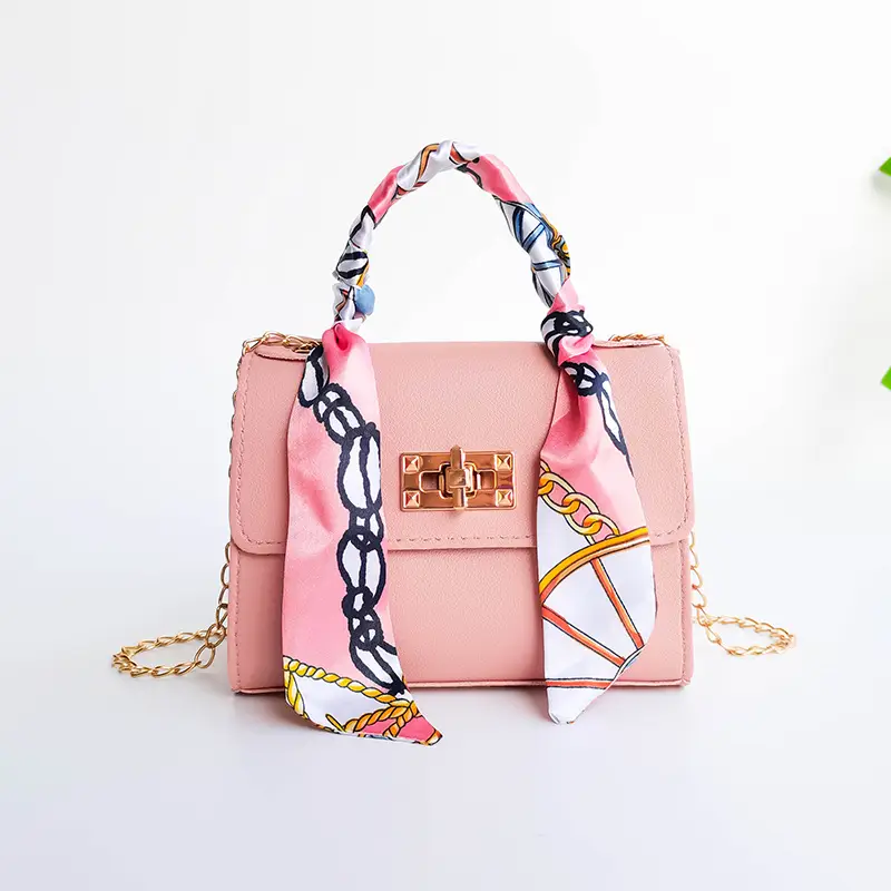 2025 Women's Silk Scarf Satchel Bags Set