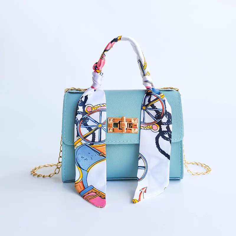 2025 Women's Silk Scarf Satchel Bags Set