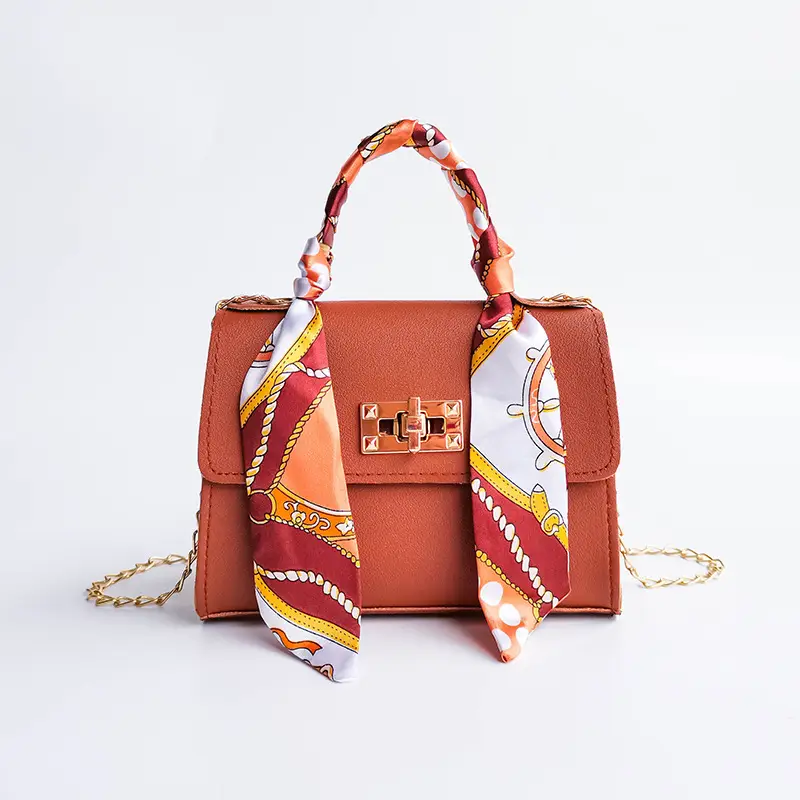 2025 Women's Silk Scarf Satchel Bags Set
