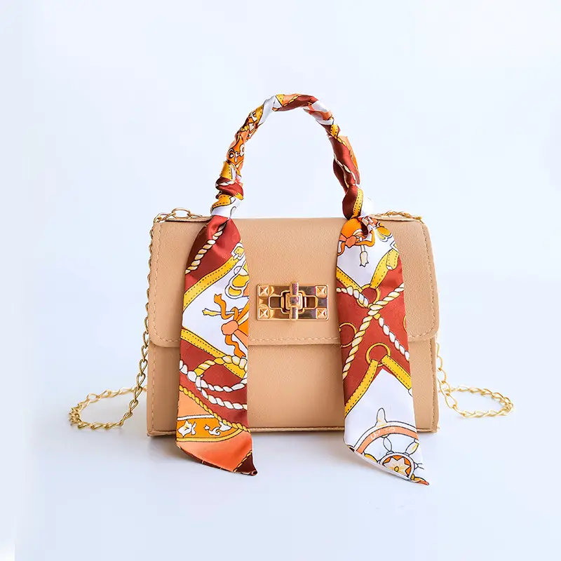 2025 Women's Silk Scarf Satchel Bags Set